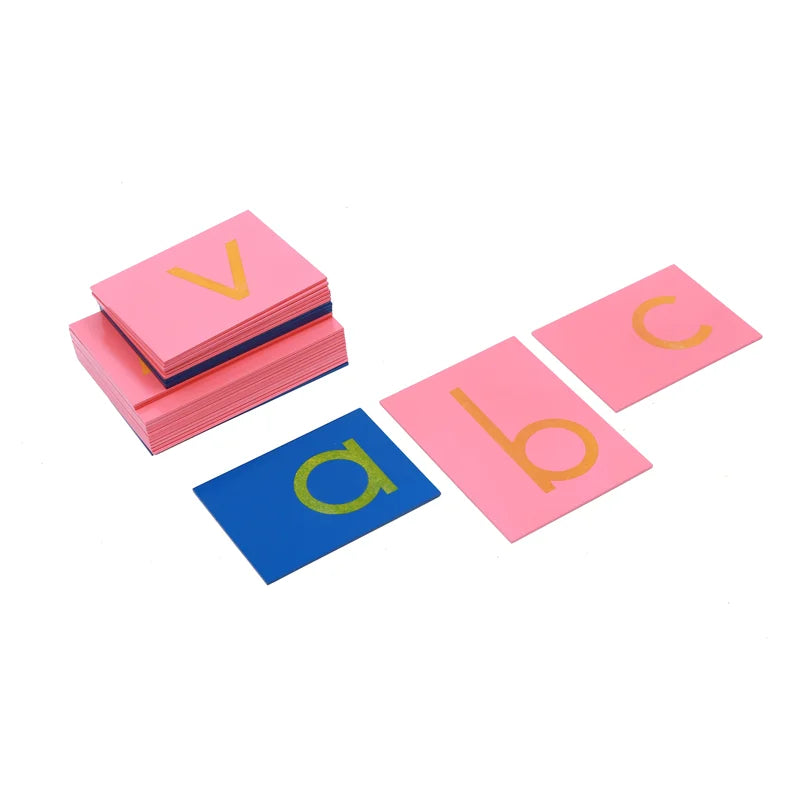 Montessori Sandpaper Lower Case Letters A-Z