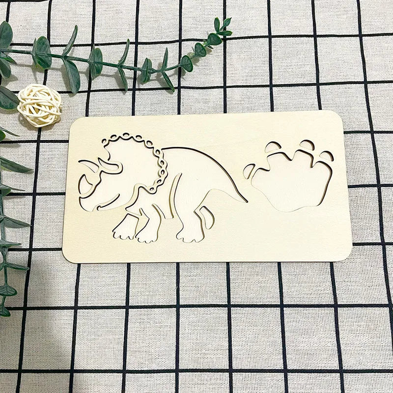 Montessori Wooden Sensory Tray