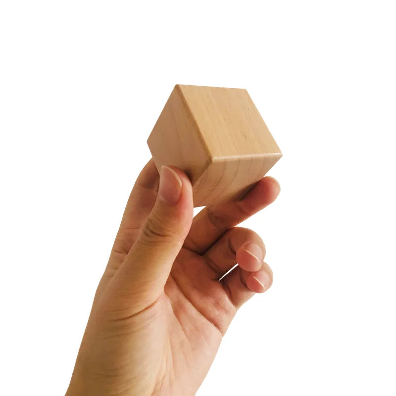 Montessori Cube/Egg Cup for Infant Toddler