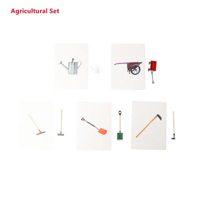 Montessori Language Development Objects With Matching Cards