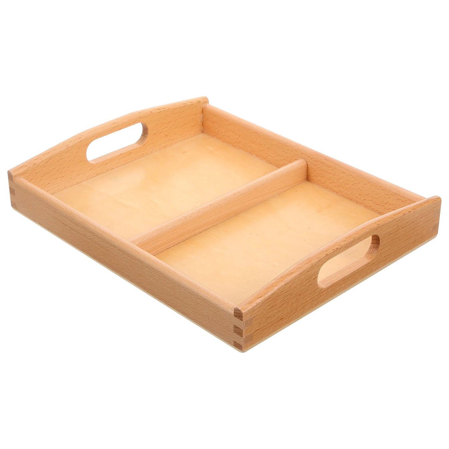 Montessori Wooden Tray with Handles
