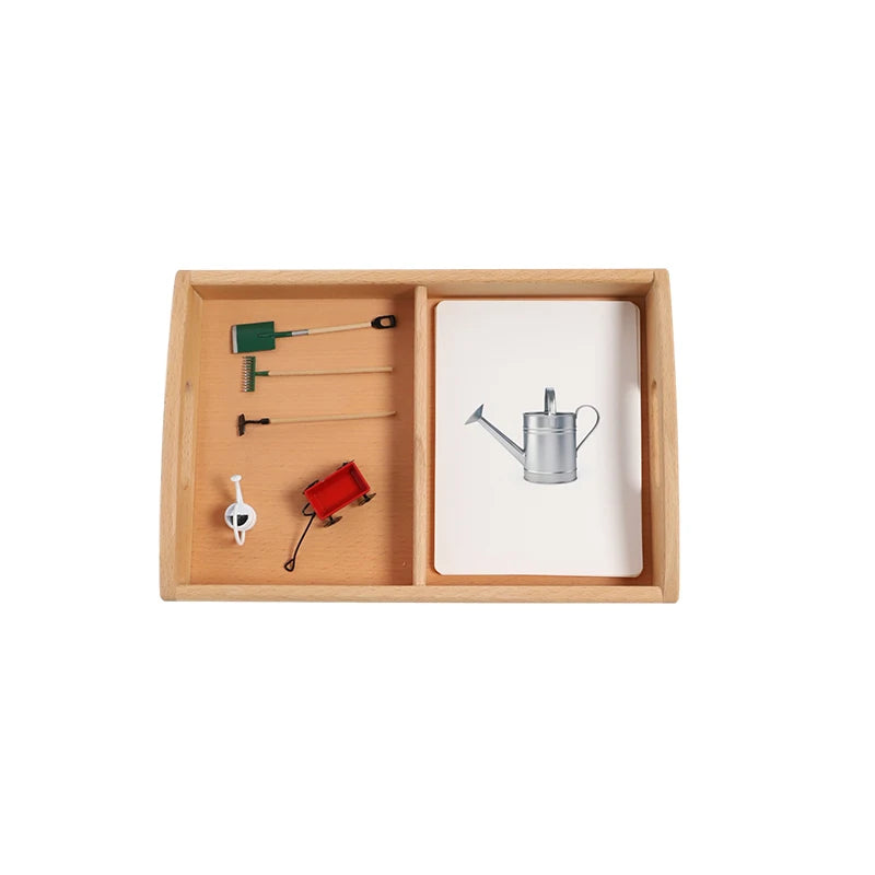 Montessori Language Development Objects With Matching Cards