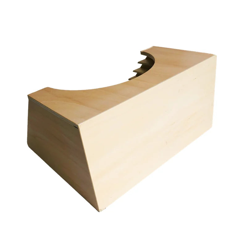 Montessori Wooden Dressing Frame Stand W/ 6 Compartments