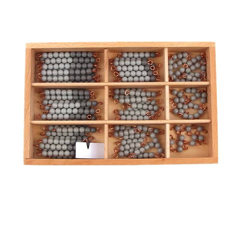 Montessori Counting Color Beads Number 1-10