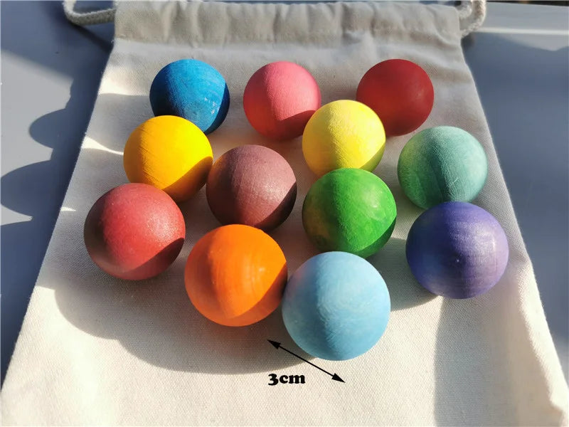 Montessori Wooden Ball Tracker