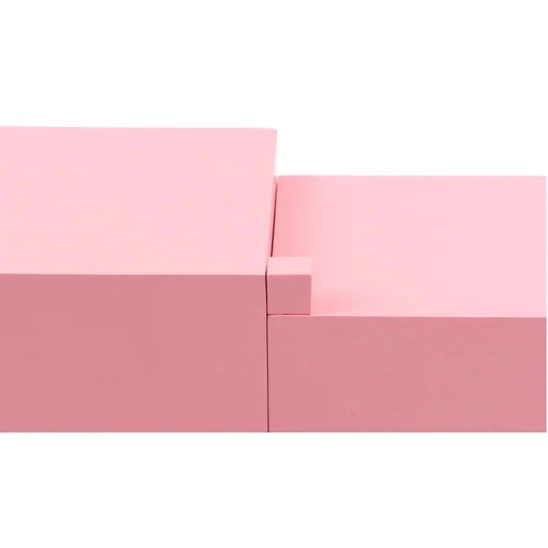 Montessori Pink Tower comes with cards and send option