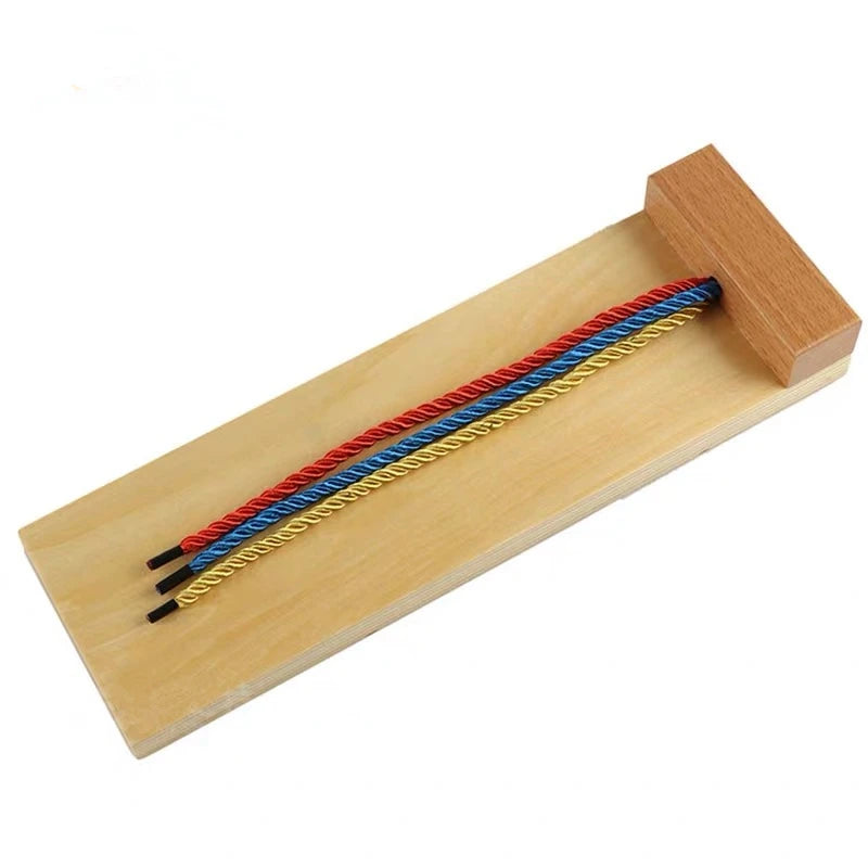 Montessori Braiding Basic Skill Learning Tool Practical Life