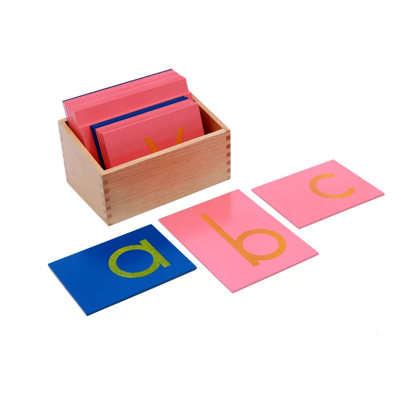 Montessori Sandpaper Lower Case Letters A-Z