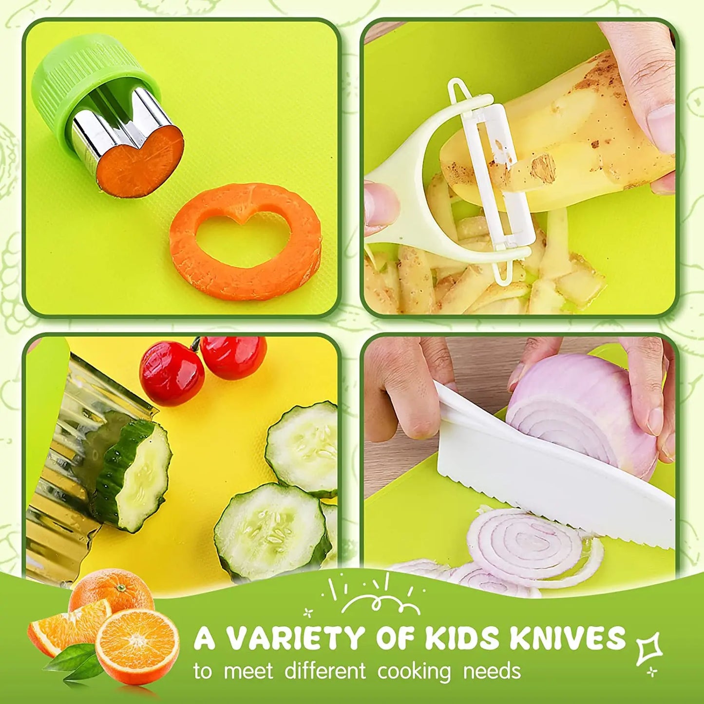 13 PCs Montessori Kitchen Tools for Toddlers
