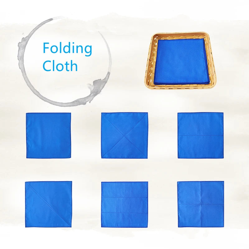 Montessori Cloth Folding Activity for Practical Life