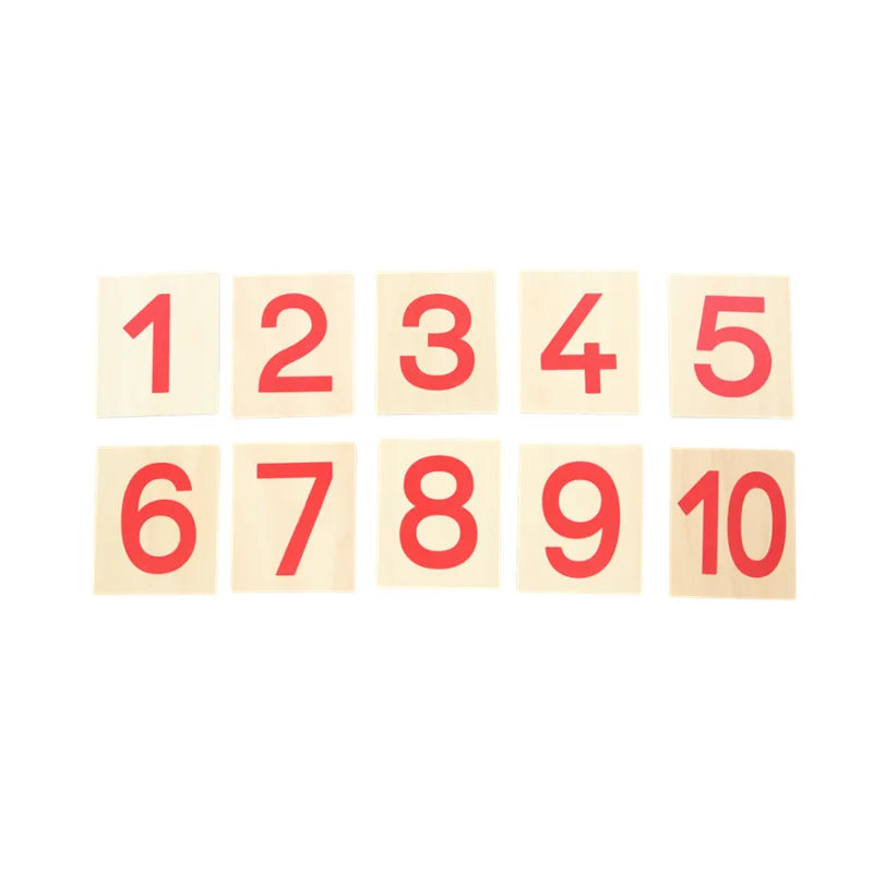 Montessori 1-10 Counting Box with Coins Numbers and Box