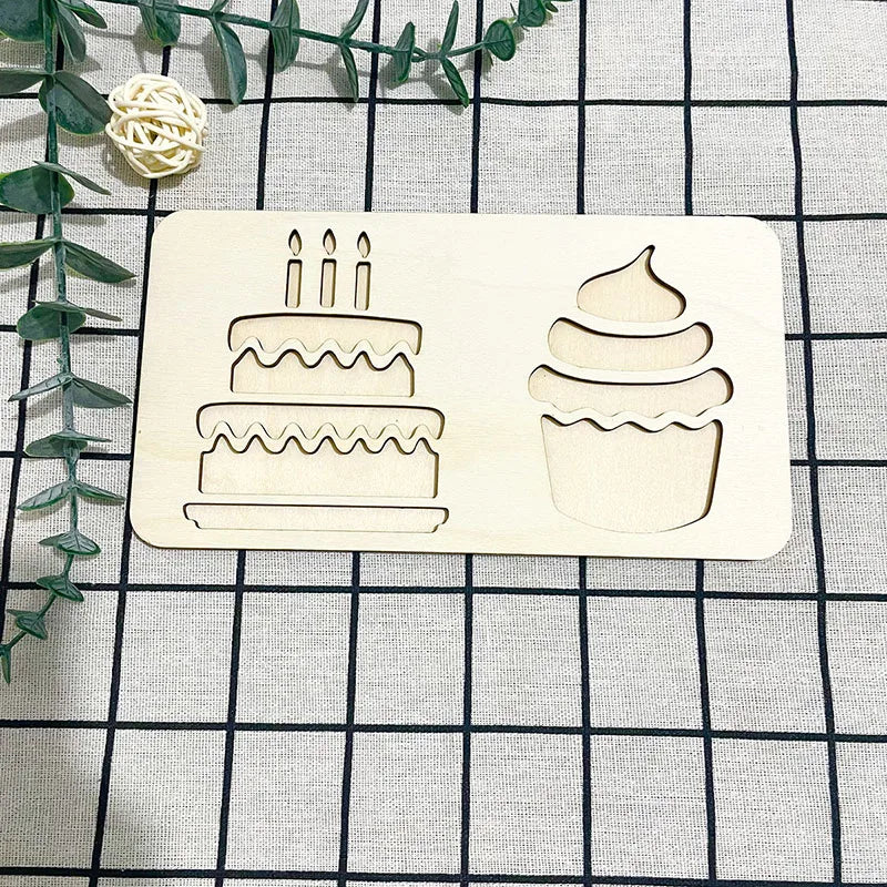 Montessori Wooden Sensory Tray
