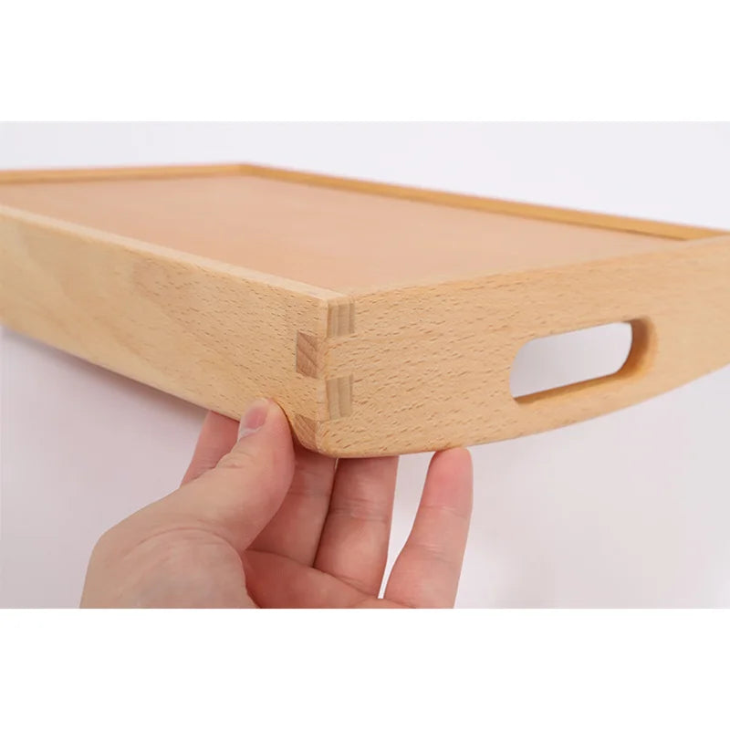 Montessori Wooden Beechwood Trays