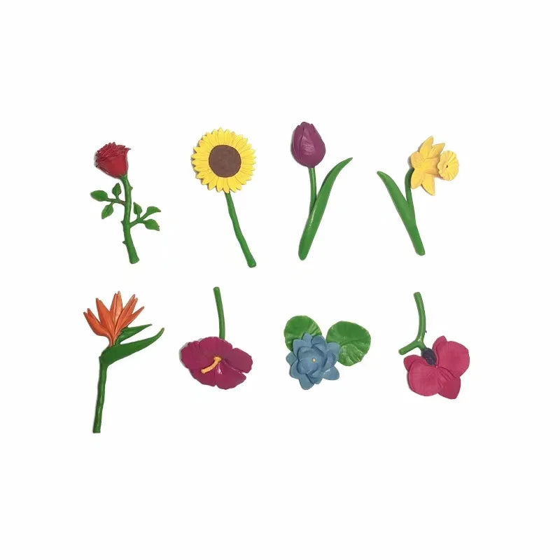 Montessori Language Materials Models with or without cards of Human Organ/ Hardware Tool/ Instruments/ Flower