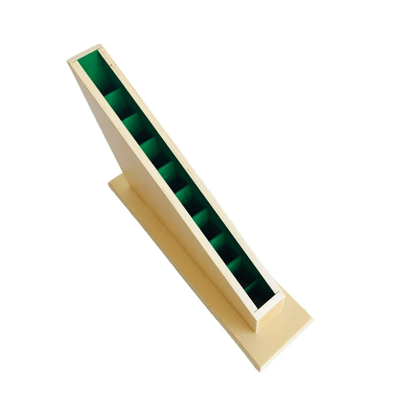 Montessori Wood Stand for Long Red Rods/ Number Bars Educational Mathematics & Sensorial Materials