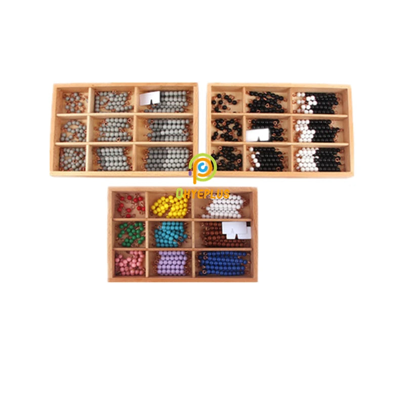Montessori Counting Color Beads Number 1-10