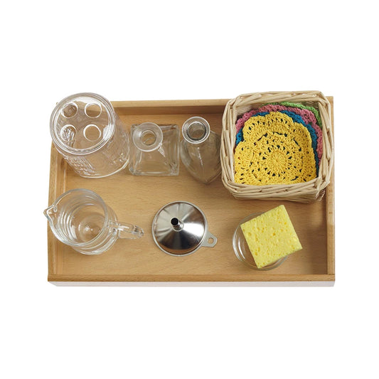 Montessori Practical Life Flower Arranging Materials