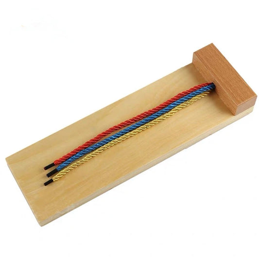 Montessori Braiding Basic Skill Learning Tool Practical Life