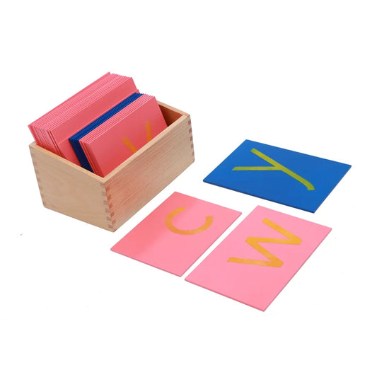 Montessori Sandpaper Lower Case Letters A-Z